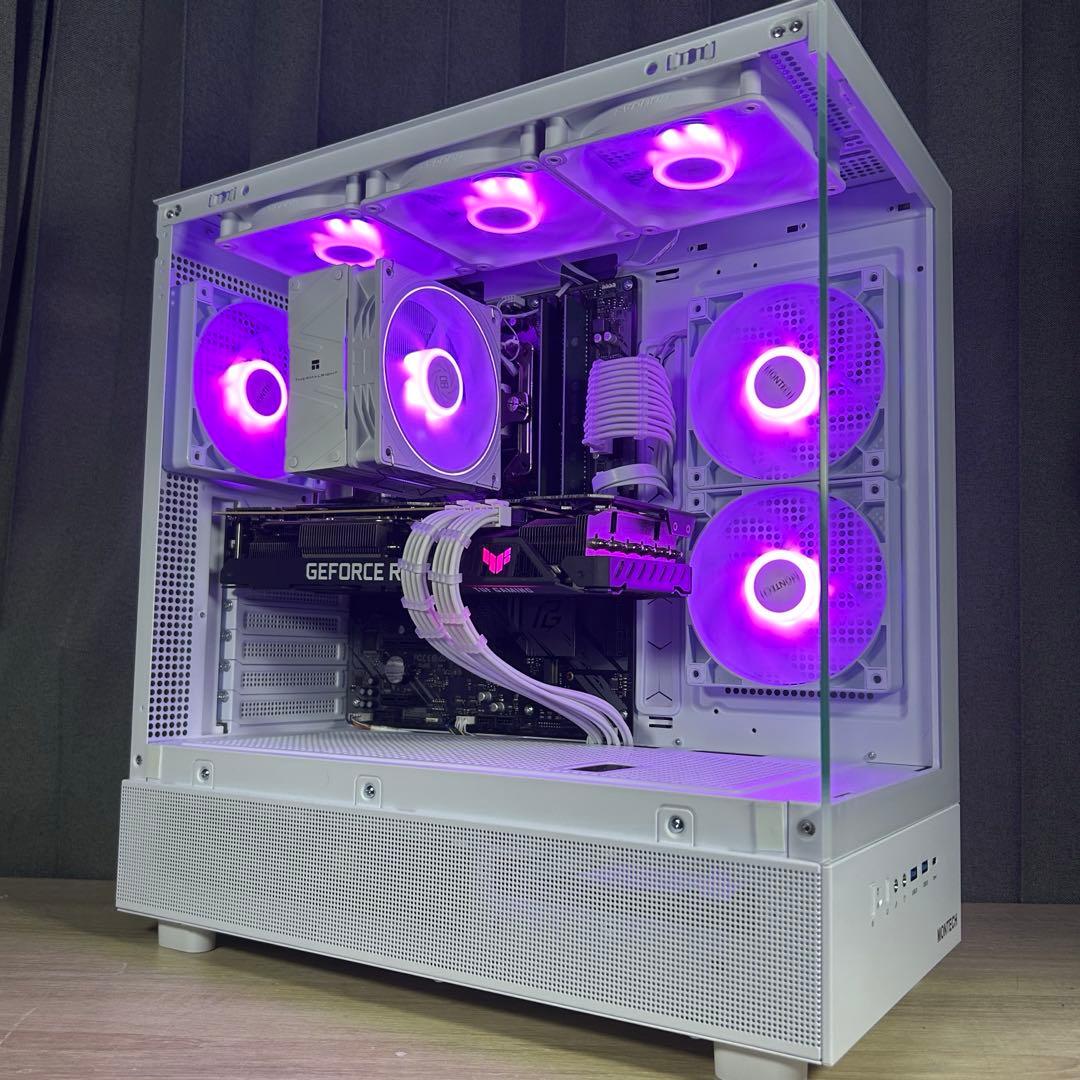 超高性能 白 ゲーミングPC RTX3080ti メモリ32GB SSD1TB