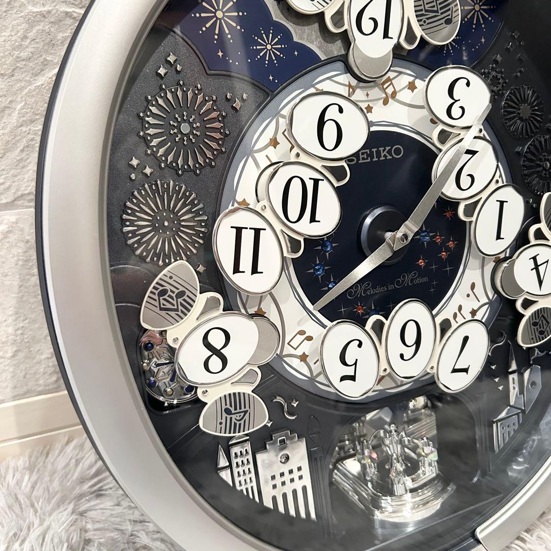 【極美品】 SEIKO からくり時計 RE602S メロディ回転