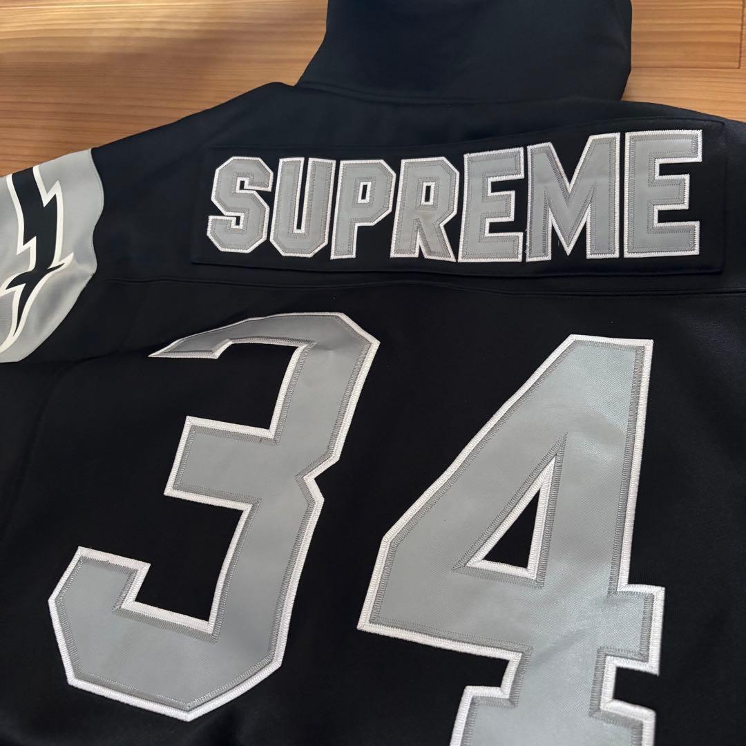 【極美品】Football Zip Up Hooded Sweatshirt