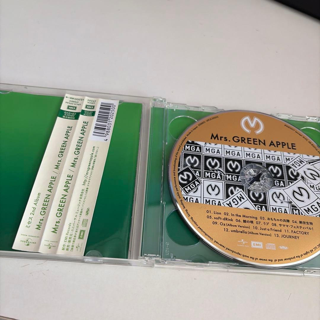 Mrs. GREEN APPLE アルバム CD