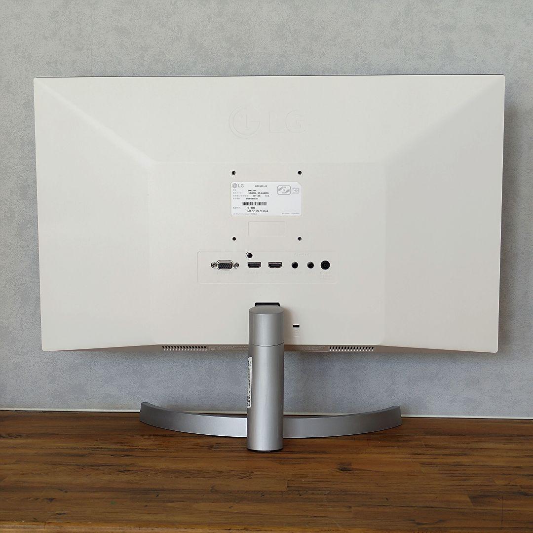 LG モニター 24ML600S-W 23.8インチ フレームレスタイプ