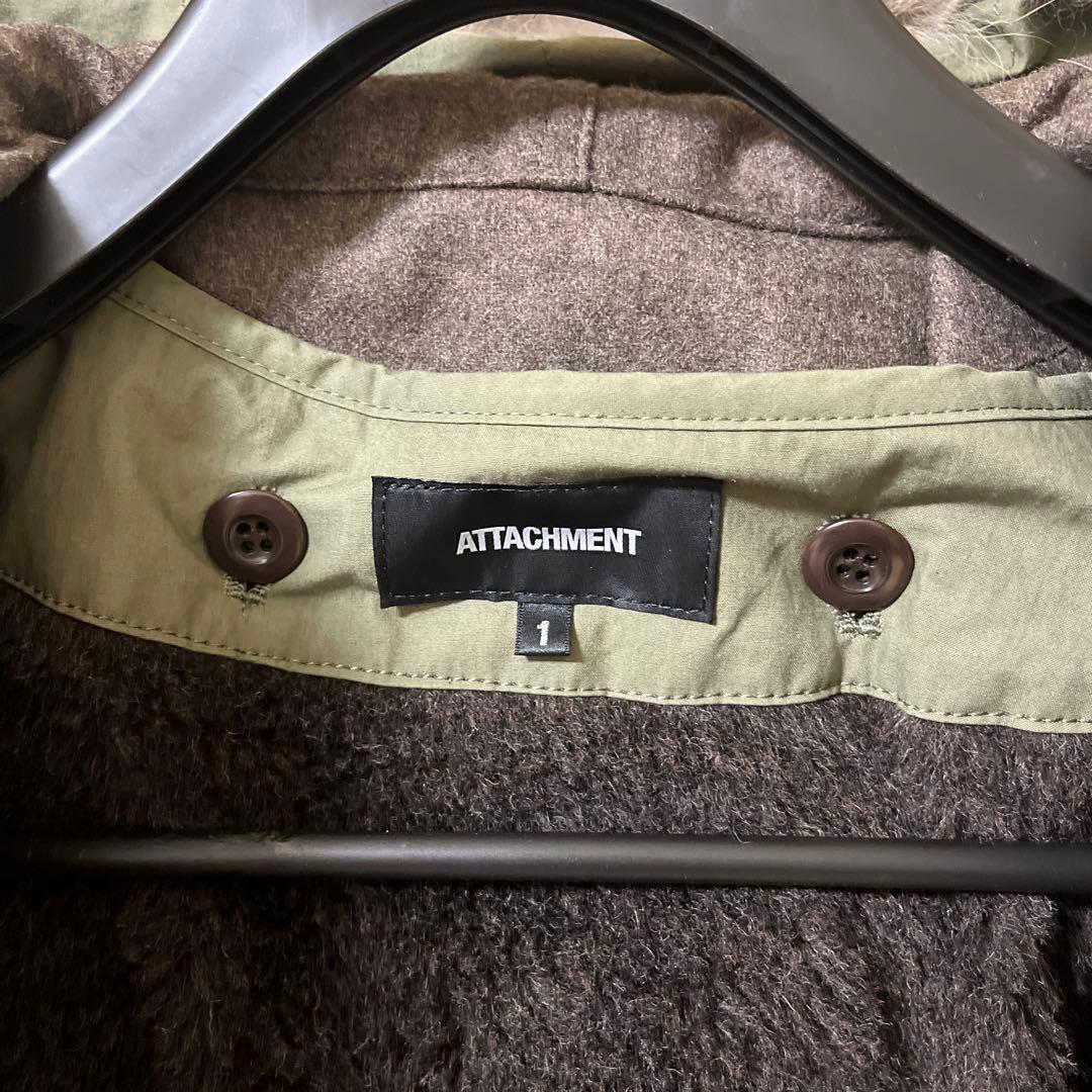 【美品】ATTACHMENT 17aw ハイカウントウェザー モッズコート