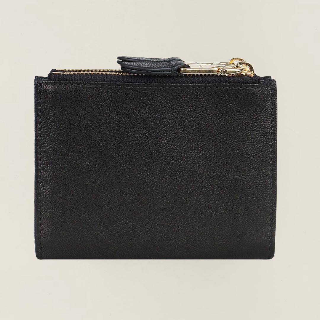 最終値下げ　国内完売miu miu ナッパレザー　二つ折り財布 黒 新品未使用