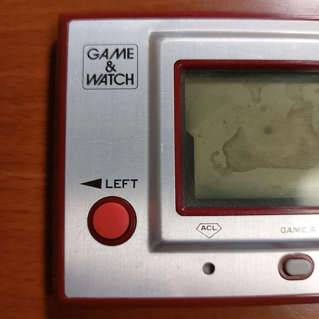 任天堂 GAME & WATCH BALL 1980年初期版 電池蓋なし