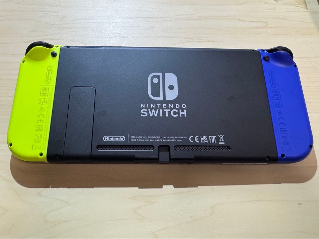 Nintendo Switch 青/黄 Joy-Con スプラトゥーン付き