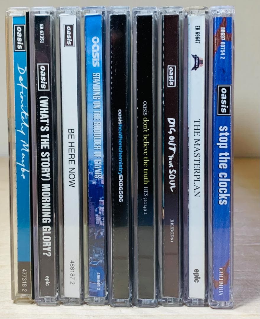 【輸入盤】oasis オアシス CD アルバム まとめ売り 9枚 セット