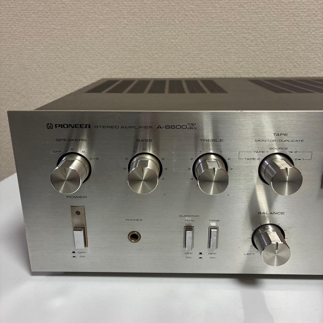 Pioneer パイオニア ステレオアンプ A-8600X 通電確認のみ