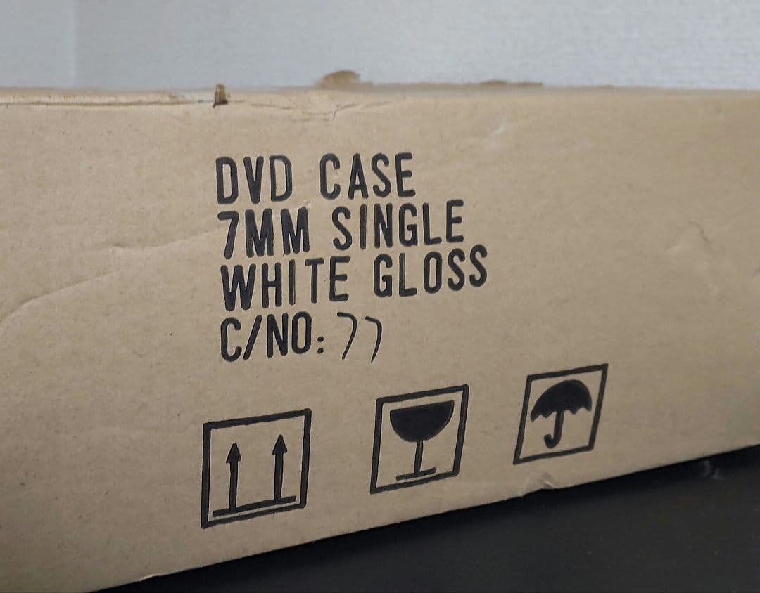 [値下げ] 新品 DVDトールケース 200枚（7mmスリム）（100個x2）