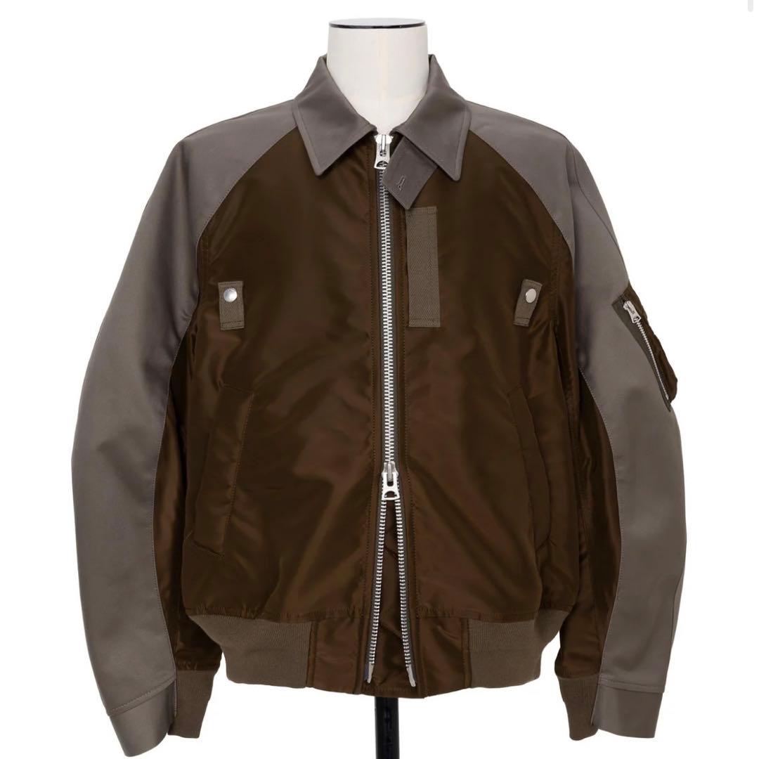 ジャケット・アウター Cotton Chino x Nylon Twill Blouson
