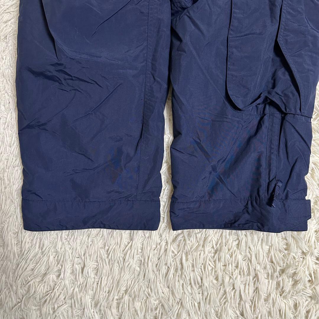 【POLOSPORT】ラルフローレン ナイロンパンツ ネイビー L