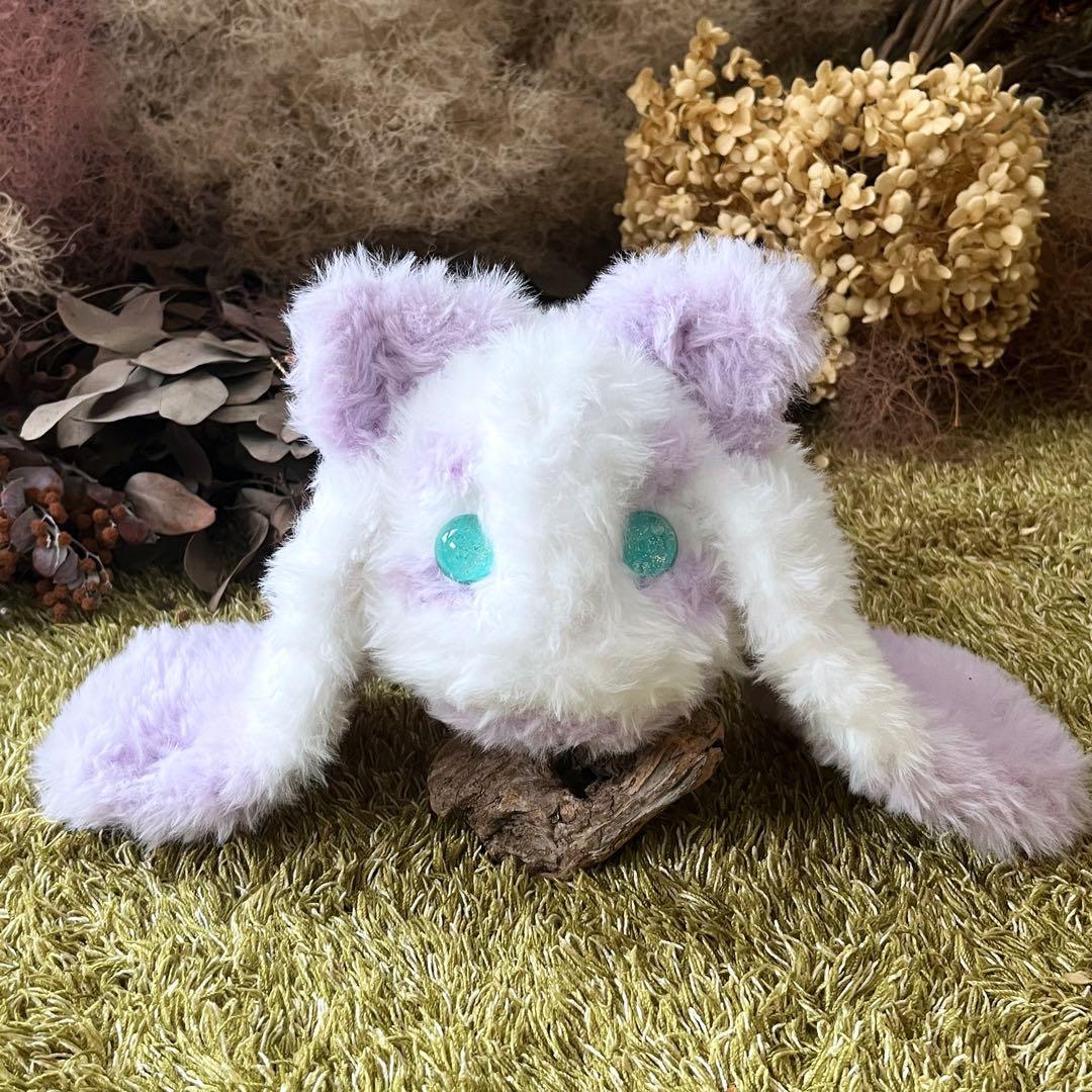 【柘榴】　あみぐるみ　オーダーメイド　ぬいぐるみ　アートドール　ねこ　兎
