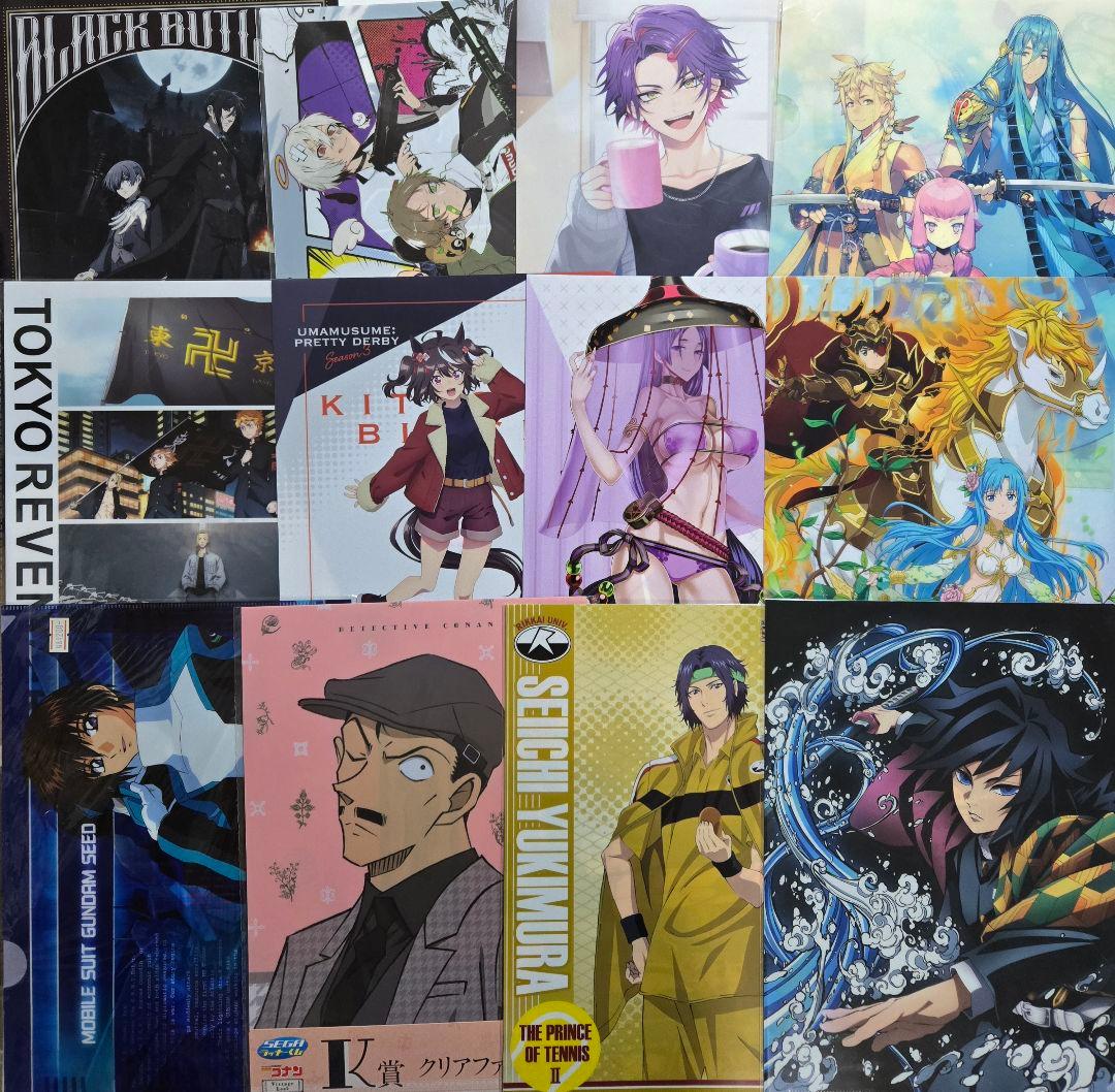 アニメグッズ キャラクターグッズ クリアファイル まとめ売り 200枚以上