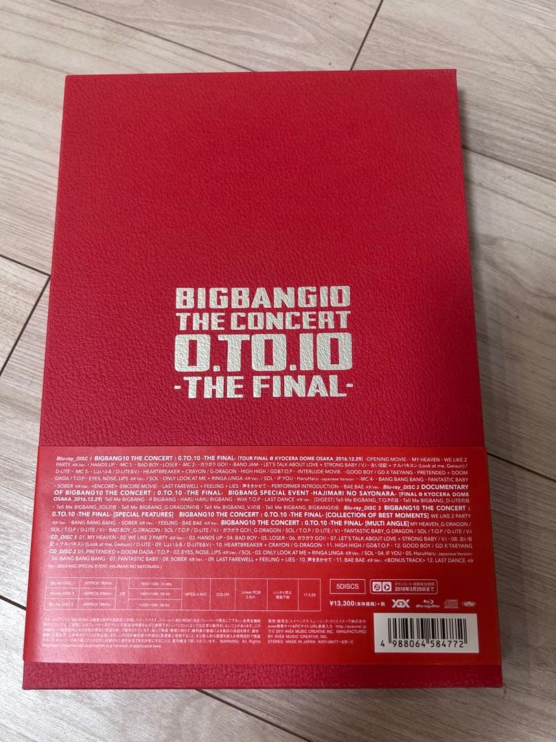 K-POP・アジア BIGBANG 0.to.10 BluRay