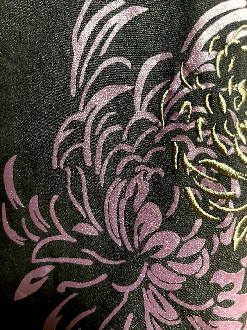 【超希少】Ozz On 和チャイナ　花刺繍　ロングスカート　M
