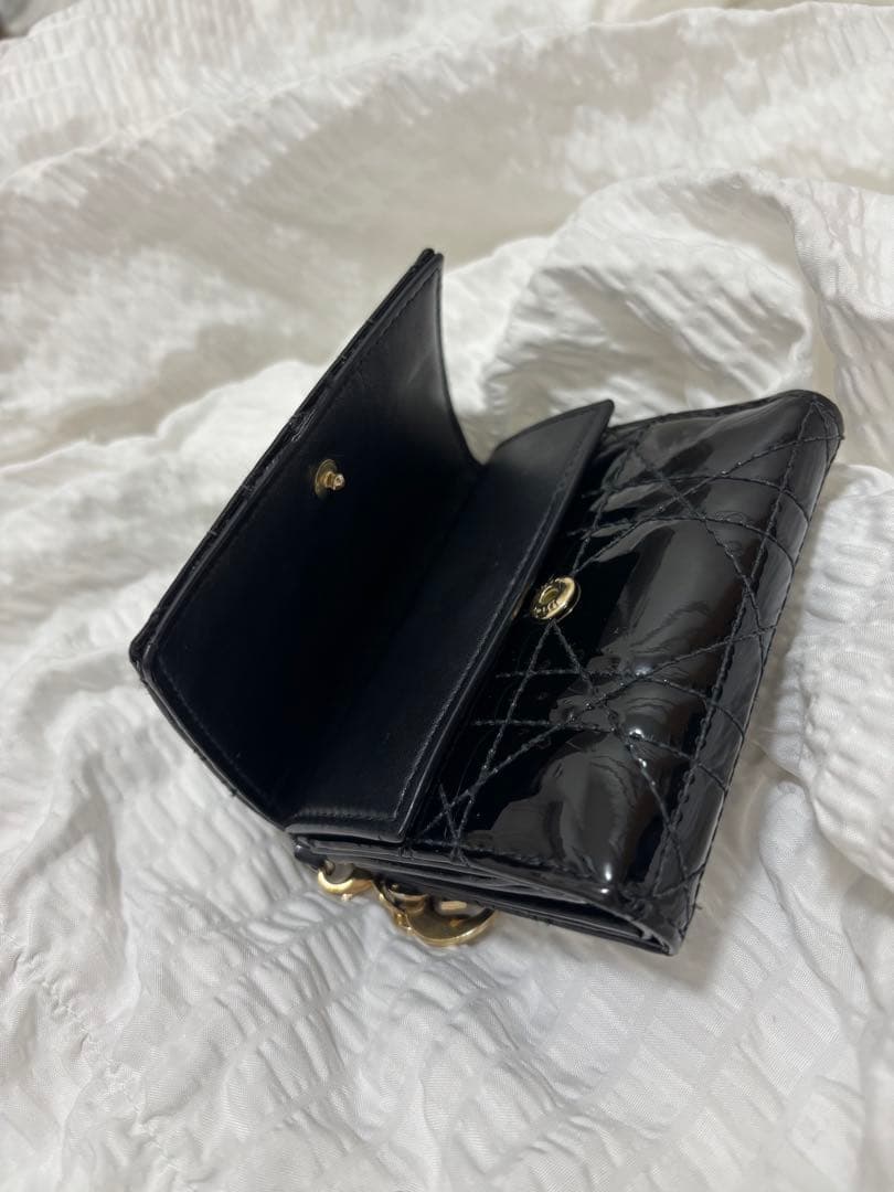 【Lady Dior】ロータスウォレット　カナージュ財布