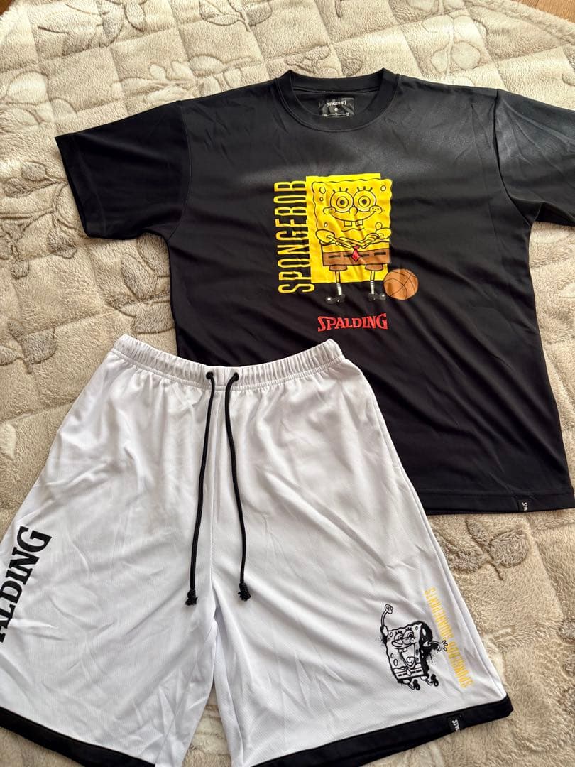 専用⭐︎【美品】4点セット　スポルティング　バスパン　Tシャツ150 スポンジボブ