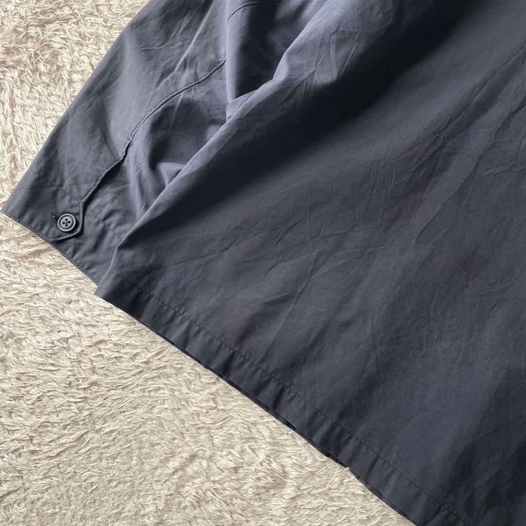 ギャップ 00s GAP ナイロン コットン ドリズラー ジャケット L 紺