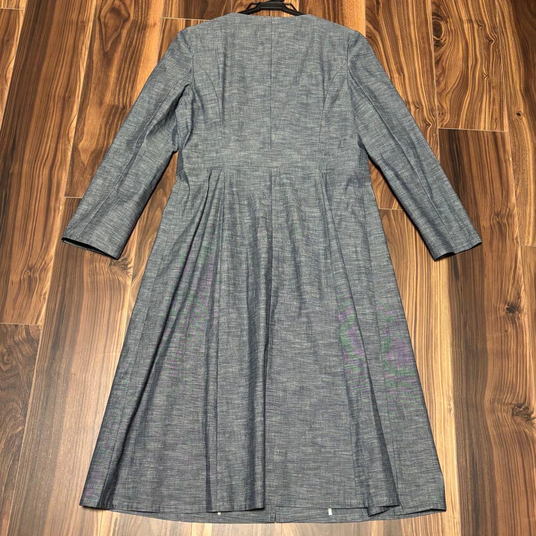 TOCCA LAPIS コート デニム風 リバティ