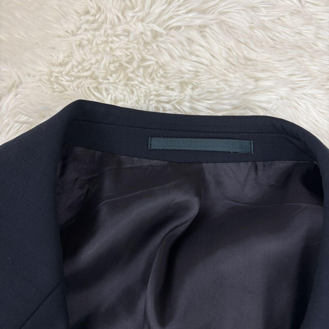 HUGO BOSS 銀ボタン　テーラードジャケット　紺ブレ