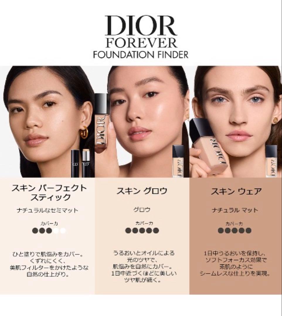新品！dior ディオール フォーエヴァー フルイド スキン グロウ 0CR