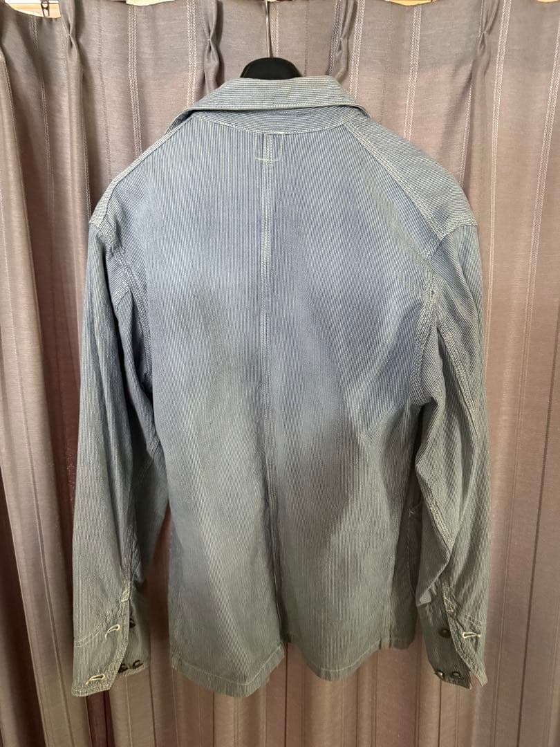 Lee デニムカバーオール サイズ38 ヒッコリー