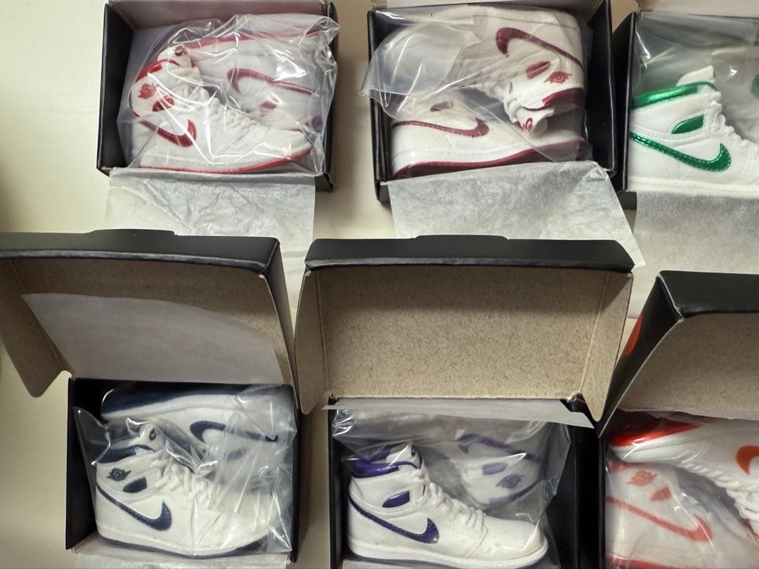 NIKE Air Jordan 1 ガチャ メタリックまとめ9点