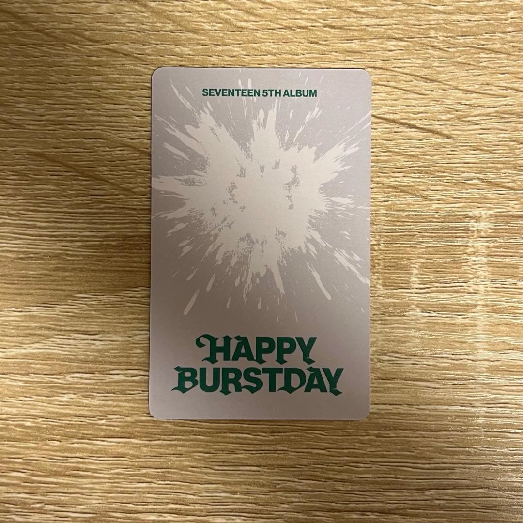 セブチ BURSTDAY WEVERSE 特典 ラキドロ エスクプス