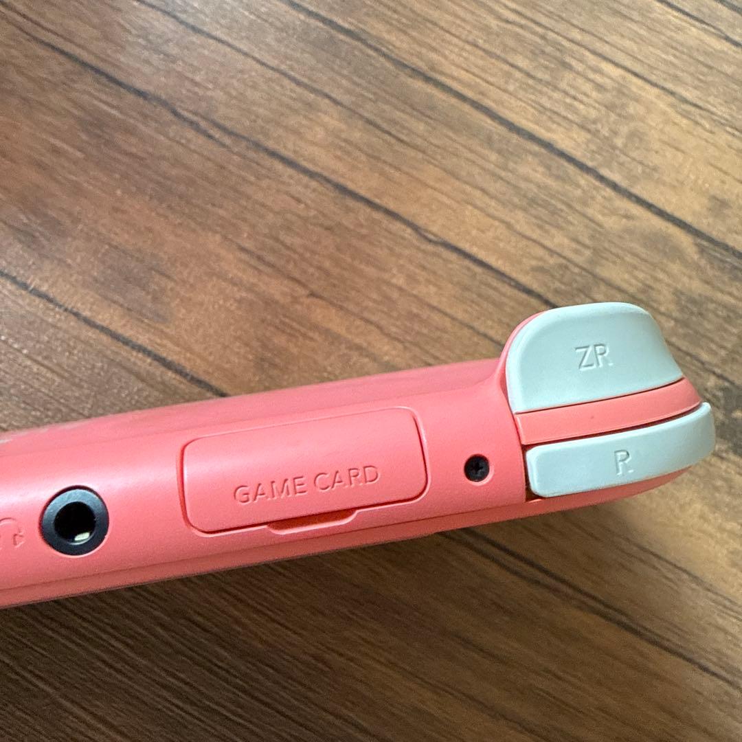 箱とアダプタ無しNintendo Switch Lite コーラルピンク
