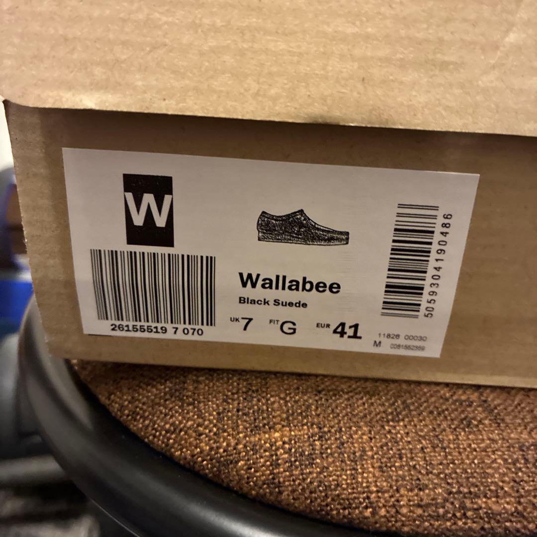 CLARKS Wallabee ブラック