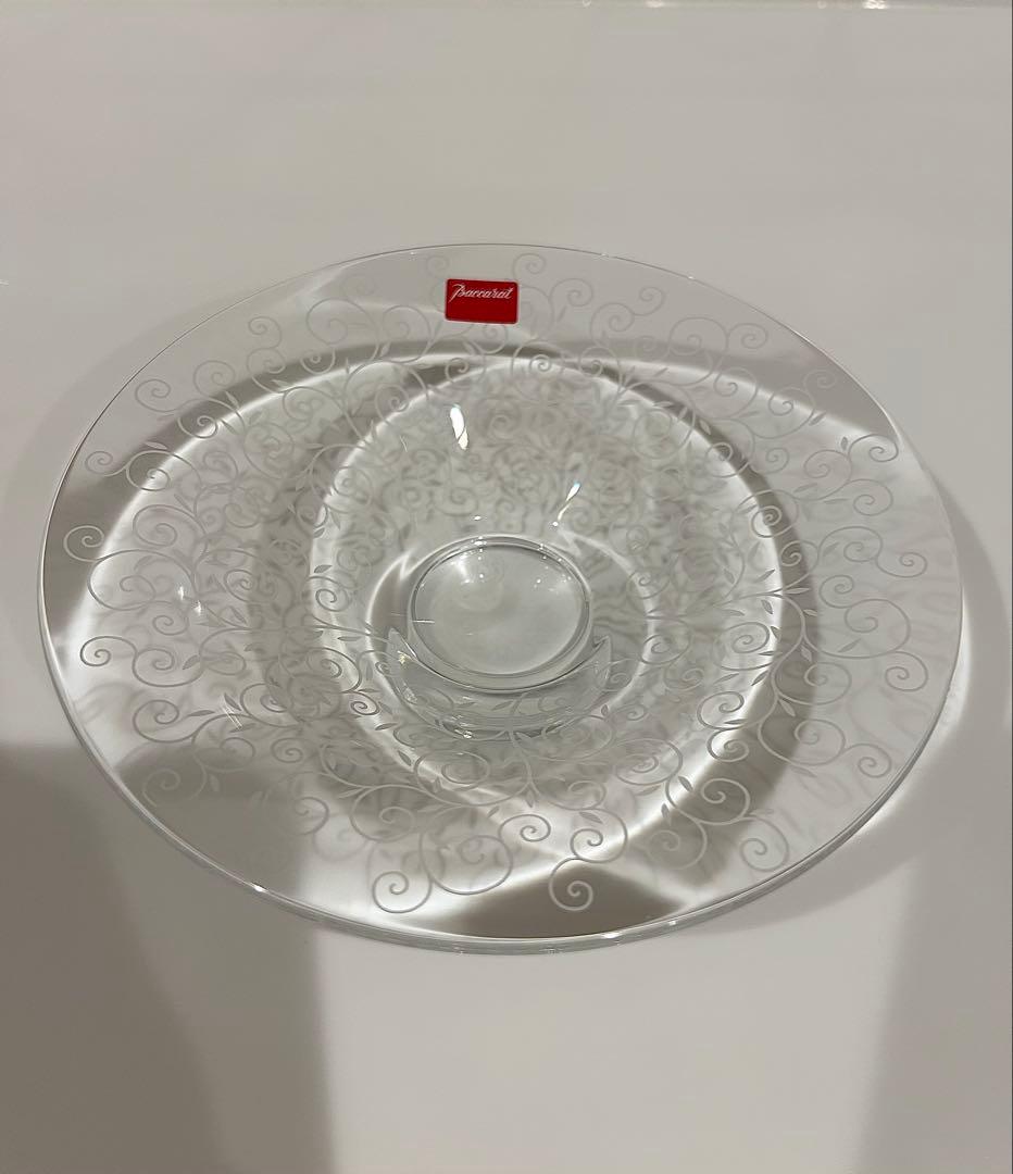 Baccarat クリスタルプレート　バカラ