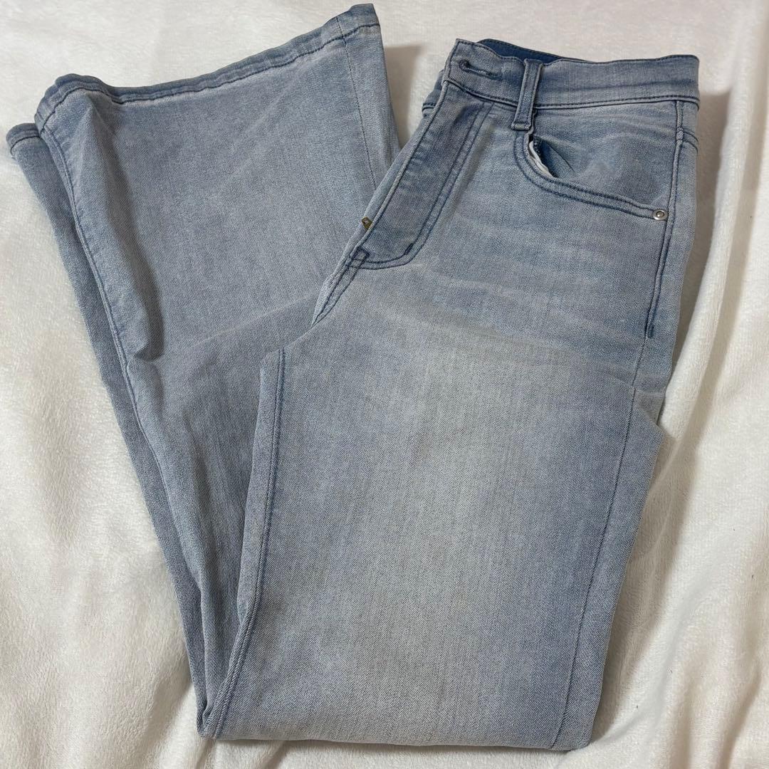 ヘザー 試着のみ 美品 HeatherISKOフレアデニムパンツ　575793