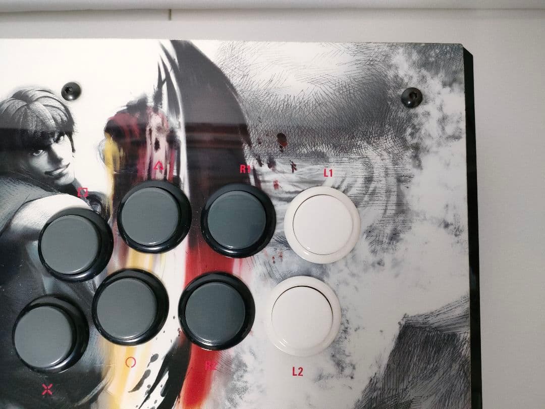 スーパーストリートファイターIV アーケードコントローラー マッドキャッツ TE