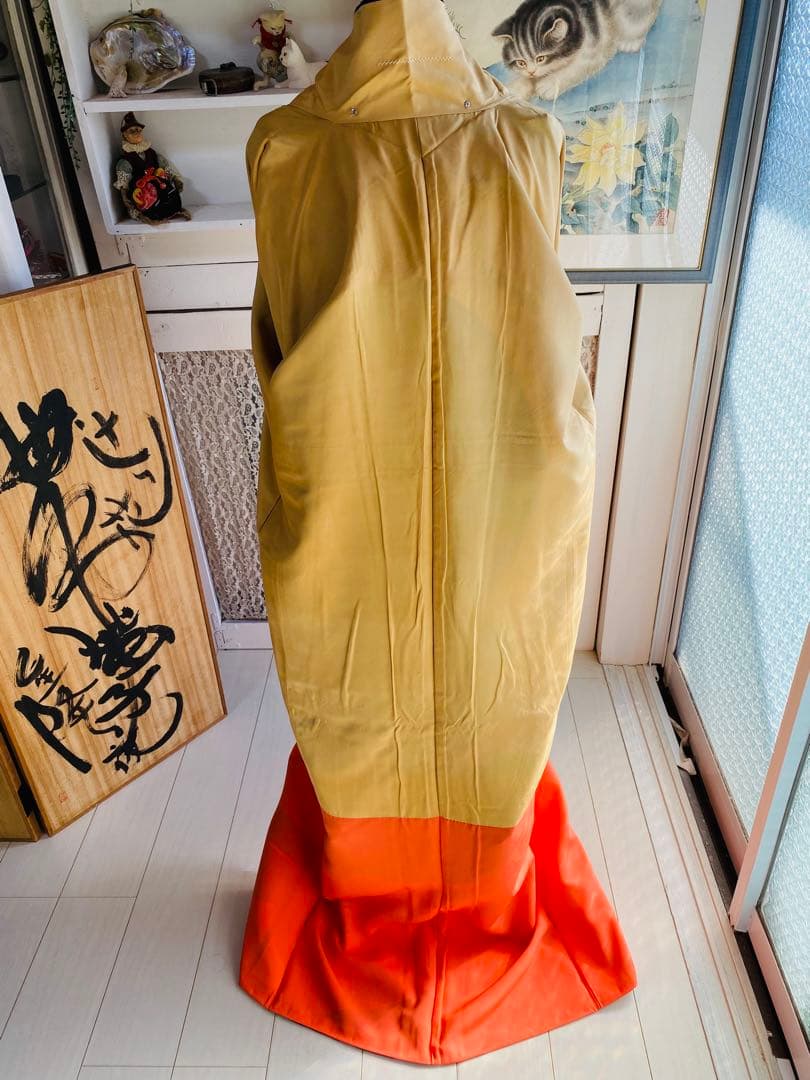KK★ 様F69中振袖 正絹（袋帯 重ね衿 帯揚げ 帯締め 帯飾りプレゼント