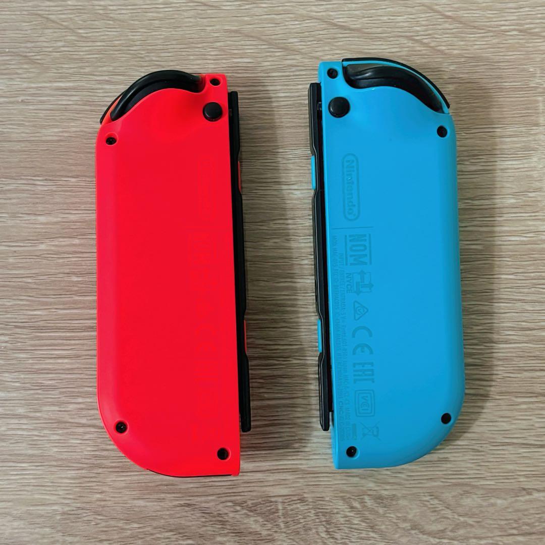 【美品・付属品完備】Nintendo Switch 本体 赤/青 動作確認済