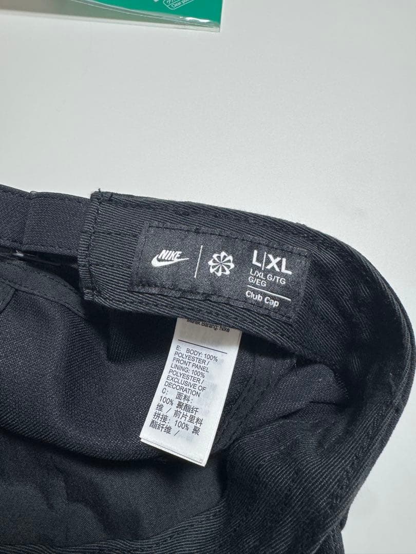 NIKE NOCTA ブラック キャップ