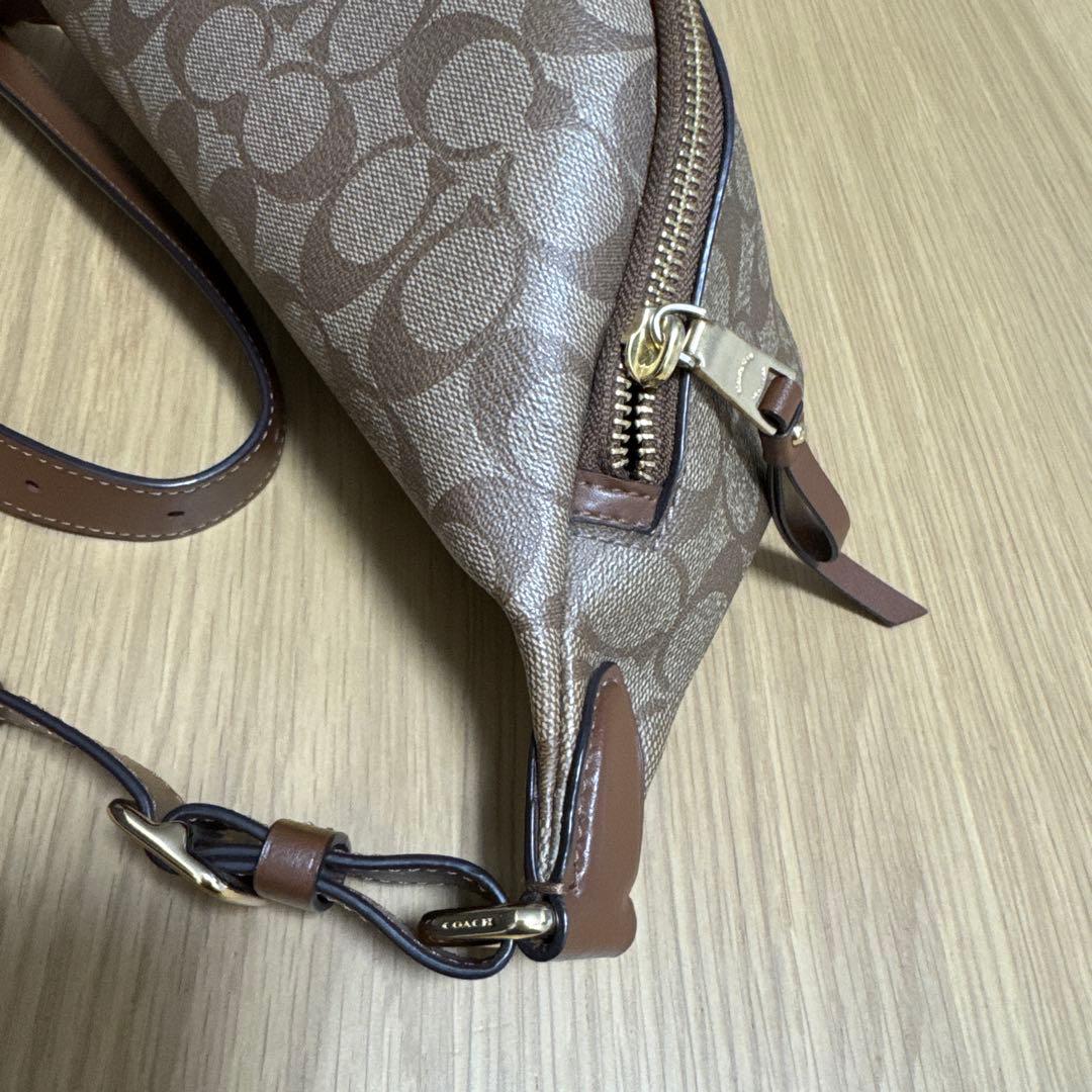 NAOMIさん専用・COACH ボディバッグ・ウエストポーチ ベージュ
