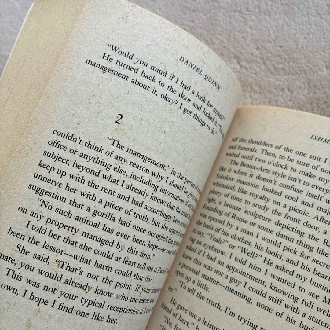洋書 ISHMAEL: An Adventure of the Mind