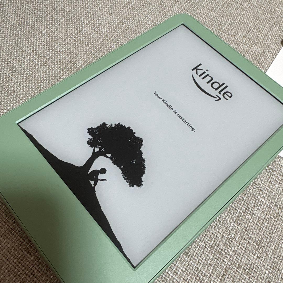 Kindle matcha 抹茶カラー