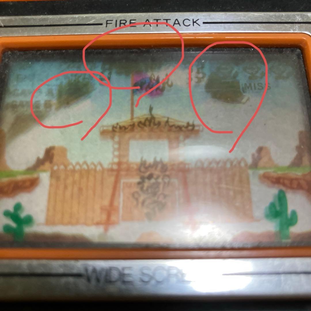 GAME&WATCH 任天堂 FIRE ATTACK ID-29