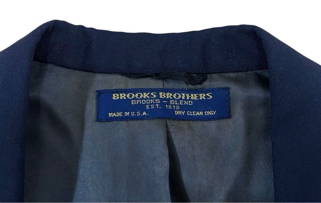 USA製 80s Brooks Brothers 紺ブレ 金ボタン テーラード