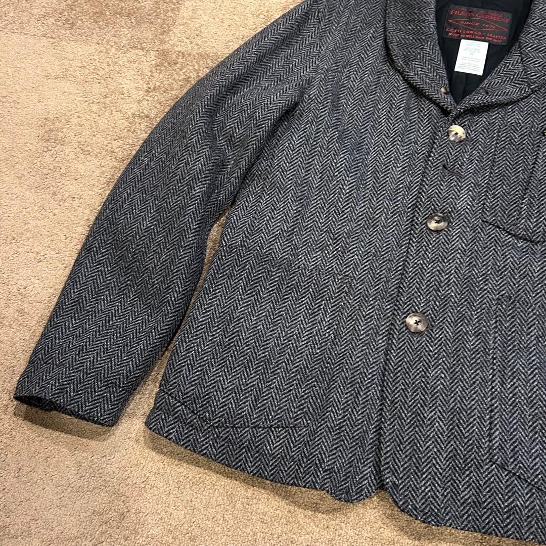 FILSON ITALY ヘリンボーン　ウール　 ジャケット　38