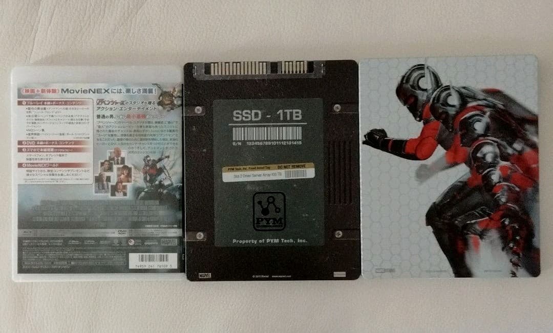 アントマンスチールブック２作品3DBlu-rayセット