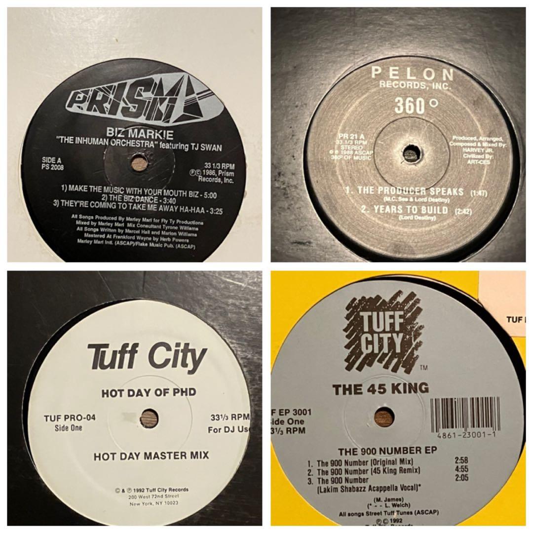 OLD , Middle School HIPHOP レコード 17枚セット
