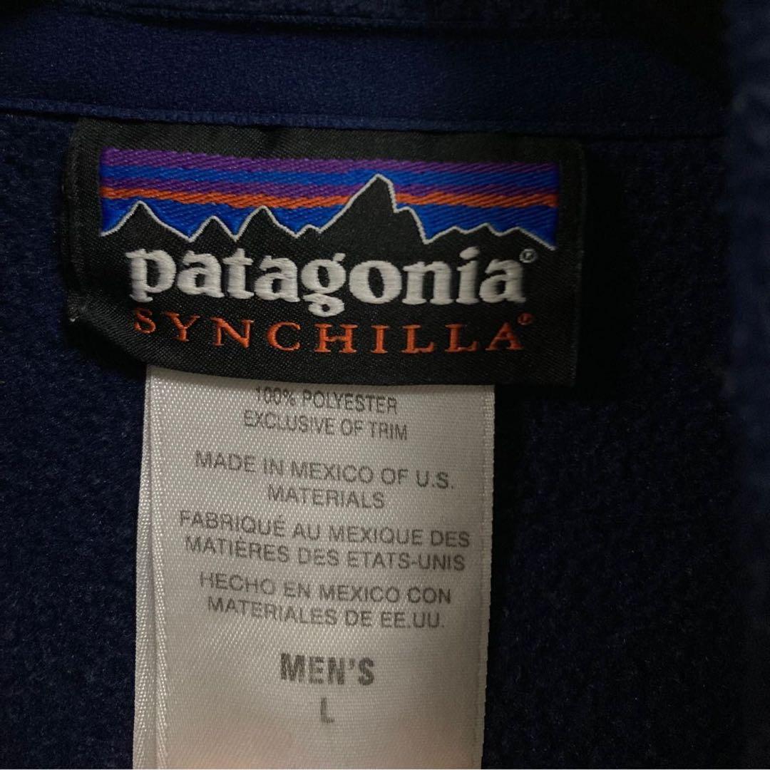 Patagonia Synchilla ベスト L ネイビー