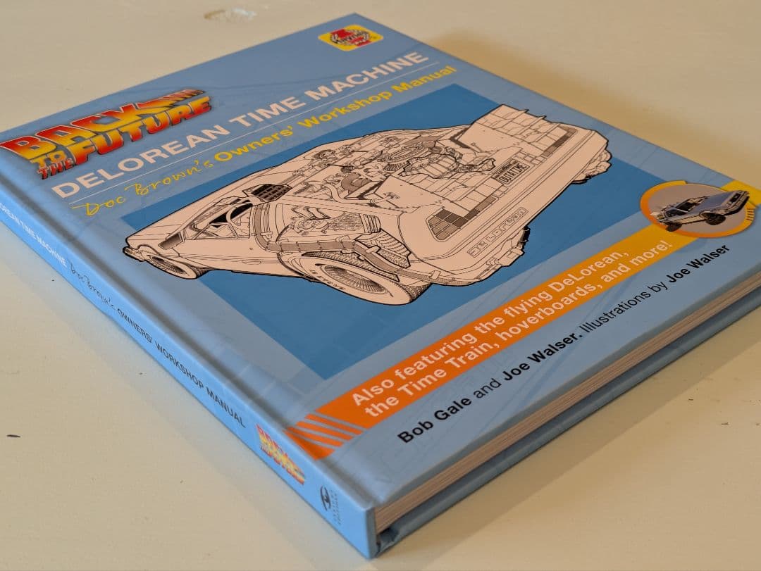 【新品】Haynes Manual バック・トゥ・ザ・フューチャー デロリアン