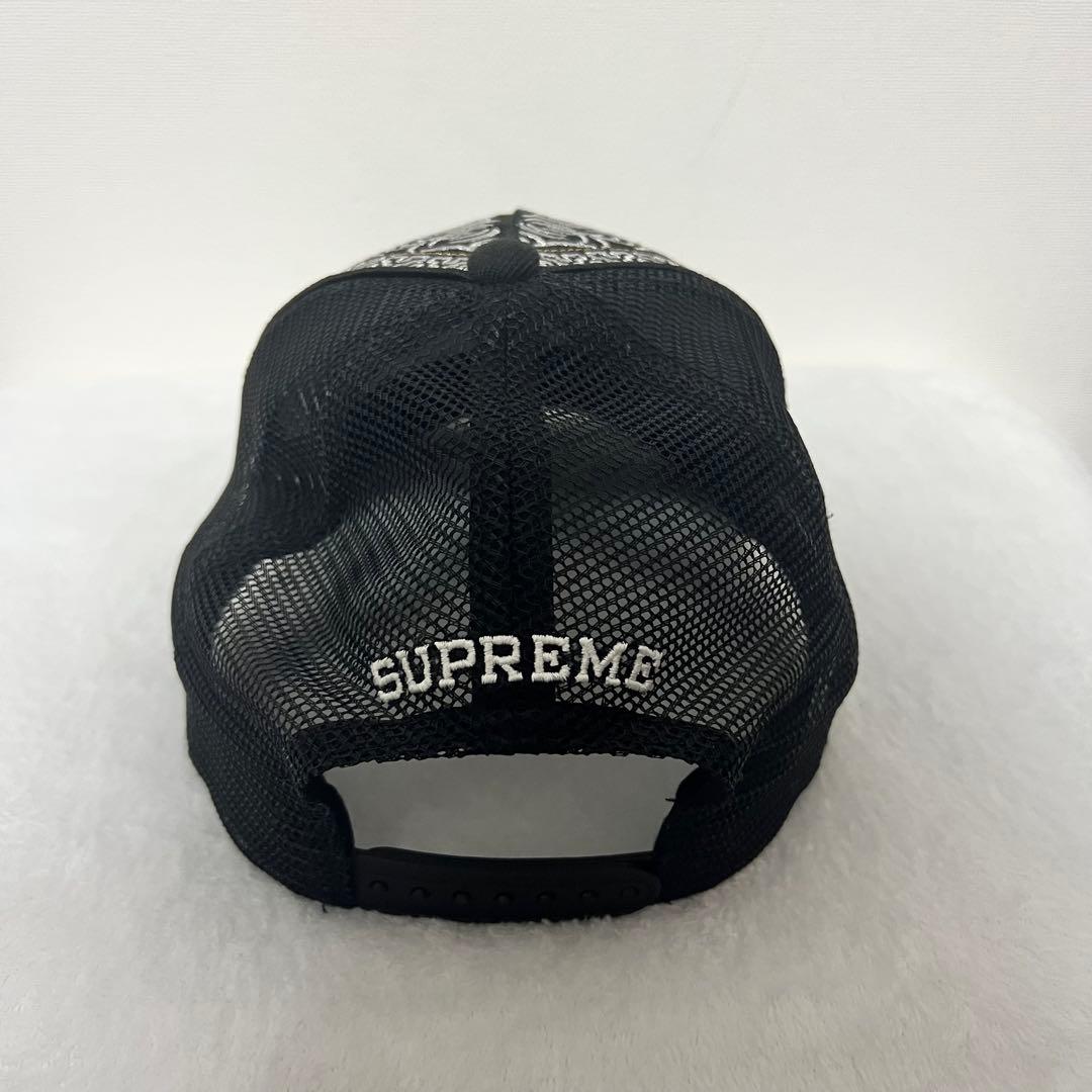 帽子 supreme vaquero mesh back 5-panel black