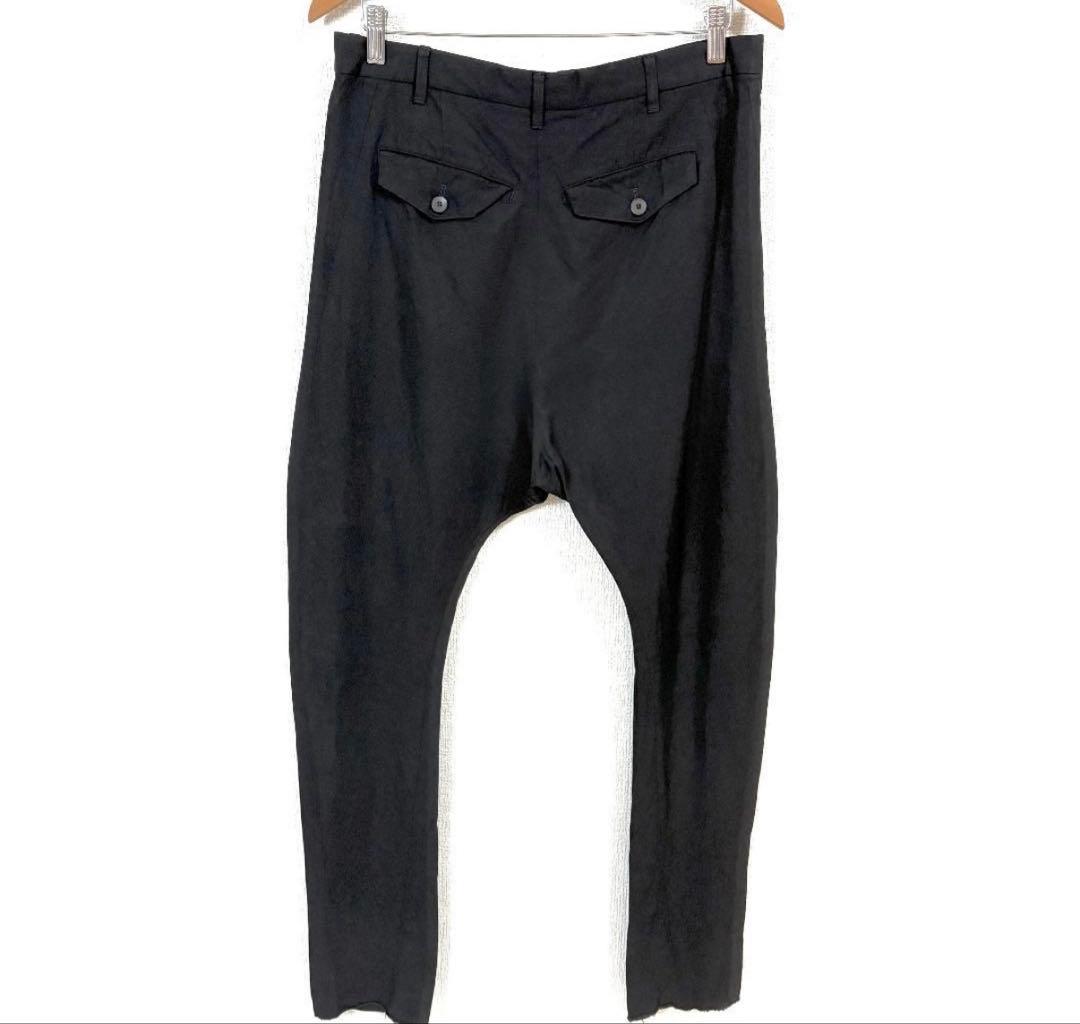 JULIUS×ISETAN サルエルパンツ 2 ブラック 伊勢丹限定