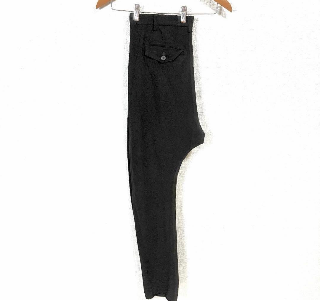 JULIUS×ISETAN サルエルパンツ 2 ブラック 伊勢丹限定