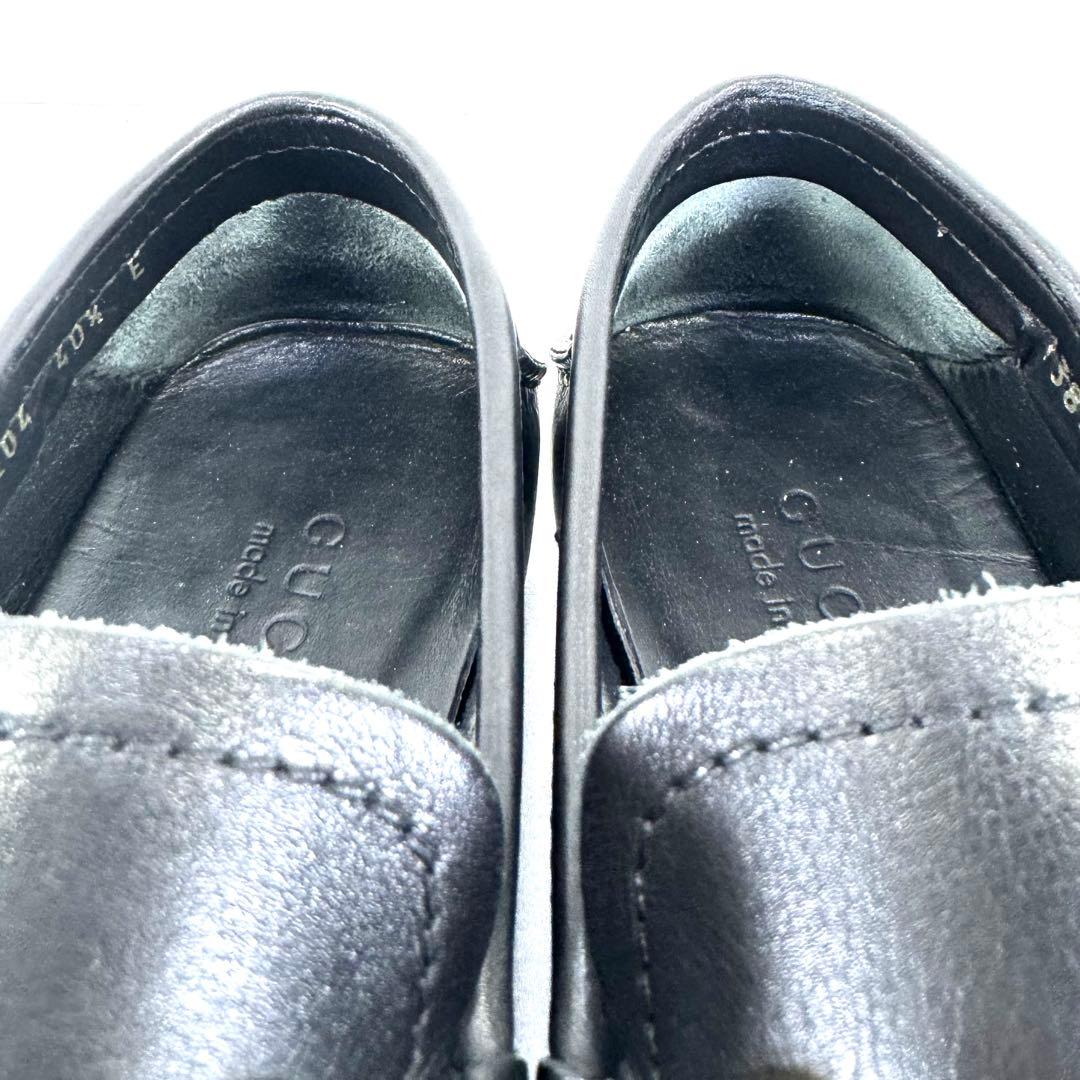 【GUCCI】グッチ（25.5cm） バンブービットローファー