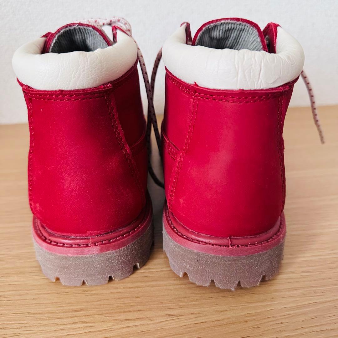 Timberland (女性)ブーツ　ワインレッド